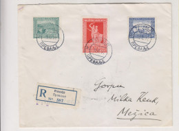 YUGOSLAVIA 1931 PREVALJE Registered   Cover To MEZICA - Storia Postale