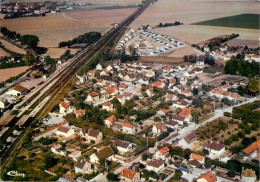 77 CESSON Vue Aérienne Et Sa Gare CPM Ed. Combier - Cesson