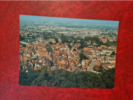 Carte WEINHEIM  BURGSCHENKE WACHENBURG BLICK VON DER BURGRUINE WINDECK - Weinheim