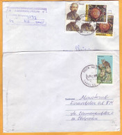 2001 1998 1999  Moldova Moldavie  Used Cover, Birds, Owls, - Moldova