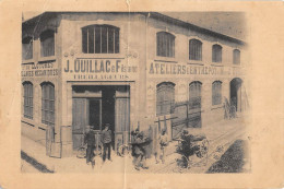 CPA 11 CARCASONNE / ATELIERS ET ENTREPOT DE LA MAISON J.OUILLAC TREILLAGEURS / Rare Cpa - Carcassonne