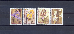 ZAMBIA - MNH - FLOWERS -  MI.NO.595/8 - CV = 7,5 € - Zambia (1965-...)