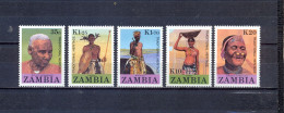 ZAMBIA - MNH - PEOPLES FROM ZAMBIJA -  MI.NO.433/7 - CV = 10,5 € - Zambie (1965-...)
