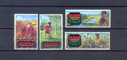 ZAMBIA - MNH - SAVE THE NATURE -  MI.NO.81/4 - CV = 7,5 € - Zambia (1965-...)