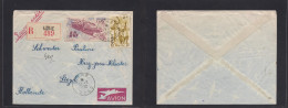 FRC - Togo. 1952 (13 Febr) Lome - Netherlands, Steyl. Registered Air Multifkd Env. Nice Item. - Autres & Non Classés