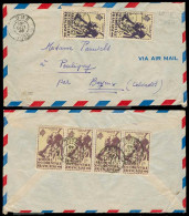 FRC - Togo. 1946. Lome - France. Air Fkd Env. - Altri & Non Classificati