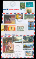 FRC - Tahiti. 1985/2007. Papeete - Austria. 4 Multifkd Thematic Envs. VF. - Altri & Non Classificati