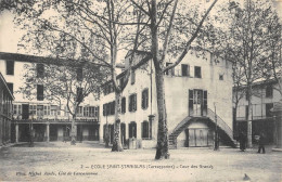 CPA 11 CARCASONNE / ECOLE SAINT STANISLAS / COUR DES GRANDS - Carcassonne