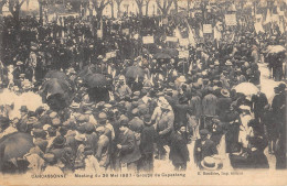 CPA 11 CARCASONNE / MEETING DU 26 MAI 1907 / GROUPE DE CAPESTANG - Carcassonne