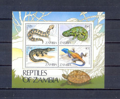 ZAMBIA - MNH - REPTILES -  MI.NO.BL 13 - CV = 4 € - Zambia (1965-...)