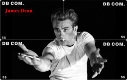 M13025 China Phone Cards James Dean Puzzle 100pcs - Cinéma