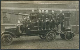 Great Britain - XX. C.1910. Upminster. Photo PPC Of The Fire Engine And Fire Men. Not Circulated. - ...-1840 Voorlopers