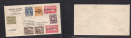 GUATEMALA. 1933 (9 Mayo) GPO - Germany, Rottenburg, Necker. Air Ovptd Multifkd Env. XF. - Guatemala