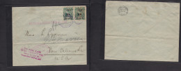 GUATEMALA. 1903 (2 Dic) GPO - USA, New Orleans (14 Dec) VR Puerto Barrios. New Orleans. Ovptd Issue Multifkd Env. - Guatemala