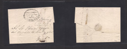 GUATEMALA. C. 1860. Chalchicomola - Guatemala. E Official Mail Stline Town Name + MANUSCRIPT "FRANCO" (x/R) Better So Of - Guatemala