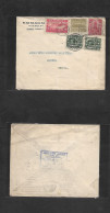 GUATEMALA. 1933 (7 Oct) GPO - Spain, Madrid. Servicio Aereo Interior + Multifkd Envelope. Ovptd Issue. Better Destinatio - Guatemala