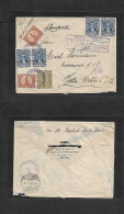 GUATEMALA. 1923 (22 Feb) S. María De Jesus - Germany, Zetla (18 March) Registered Multifkd Envelope, Special R-cachet +  - Guatemala