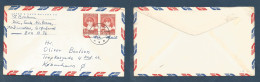 GREENLAND. 1960. Dundas - Denmark, Cph. Air Multifkd Env, Cds. VF. - Sonstige & Ohne Zuordnung