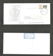 GREENLAND. 1994 (8 Feb) Canadian Forces. HPO 310 BPM. CFS / SFC Alert N5. Fkd + Cacheted Envelope To USA. Special Cachet - Sonstige & Ohne Zuordnung