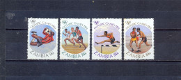 ZAMBIA - MNH - OLYMPIC GAMES L.A.1984. -  MI.NO.499/502 - CV = 2,7 € - Sommer 1984: Los Angeles