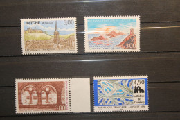 FRANCE 1996 N°3018 à N°3021 SERIE TOURISTIQUE 4 VALEURS NEUF** TB - Ungebraucht