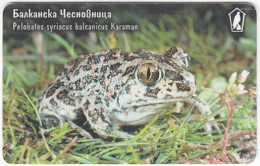 BULGARIA B-092 Chip Mobika - Animal, Frog - Used - Bulgarie