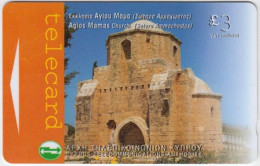 CYPRUS A-008a Magnetic - View, Church - 25CYPP - Used - Chypre