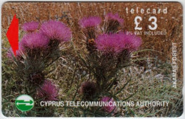 CYPRUS A-013c Magnetic - Plant, Flowers - 19CYPA - Used - Chypre