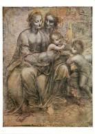 Art - Peinture - Léonard De Vinci - CPM - Voir Scans Recto-Verso - Malerei & Gemälde