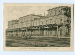 U9904/ Liebau Lettland  Bahnhof AK 1917 - Lettonie