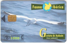 SPAIN A-493 Chip CabiTel - Animal, Bird, Seagull - Used - Emissions Basiques