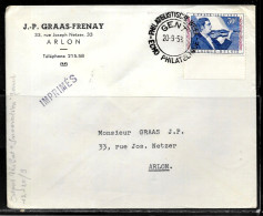 CC98 - BELGIQUE - LETTRE DE GAND DU 20/09/58 - Storia Postale