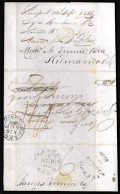 GREAT BRITAIN. 1821. Liverpool / Glasgow. Readdressed To Vilmarak. EL. Great Postal History. Appeal! - ...-1840 Voorlopers