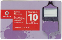 ITALY G-981 Prepaid Vodafone - Used - [2] Handy-, Prepaid- Und Aufladkarten