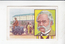 Enver Bey Geistesgrößen Aller Zeiten Werner Von Siemens Erfand Die Erste Elektrische Eisenbahn Serie 2 #84 - Sigarette (marche)