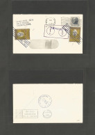 HONDURAS. 1966 (16 Oct) USA, New Haven, CT - Tela. US Fkd Env + Taxed + Arrival (x2) Postage Dues + Tied Cds + Tax Pmks. - Honduras