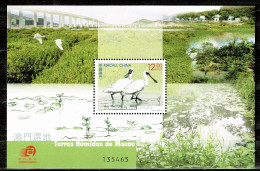 Macau, 2015, Terras Húmidas De Macau - Unused Stamps