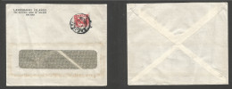 ICELAND. 1936 (7 Oct) Isafjord - Denmark. Comercial 20 Aux Tied Cds Fkd Envelope. - Sonstige & Ohne Zuordnung