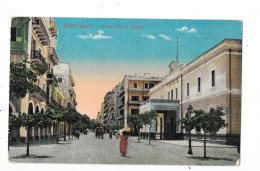 PORT SAID - EGYPTE - CPA COLORISEE - Post Office Street - TOUL 4 - - Port Said