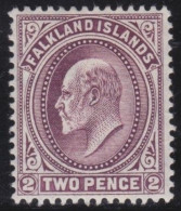 Falkland  Islands    .   SG    .   45       .   *      .     Mint Hinged - Other & Unclassified