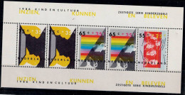 NETHERLANDS 1986 CHILDREN MI No BLOCK 29 MNH VF!! - Blocks & Sheetlets