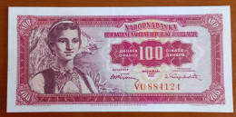 #1  YUGOSLAVIA 100 DINARA 1955 - Jugoslavia