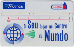 PORTUGAL A-465 Hologram Telecom - 505F - Used - Portugal