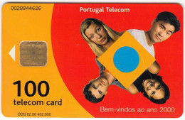 PORTUGAL A-626 Chip Telecom - People, Youth - Used - Portogallo