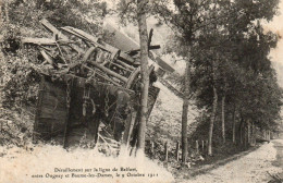 Déraillement Sur La Ligne De Belfort, Entre Ougney Et Baume-les-Dames, Le 9 Octobre 1911 - Baume Les Dames