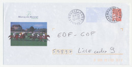 Postal Stationery / PAP France 2003 Horse Racing - Horses