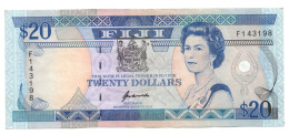 Fiji 20 Dollars ND 1988 QEII P-88 VF - Figi