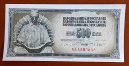 #1  YUGOSLAVIA 500 DINARA 1981 - NIKOLA TESLA - Yugoslavia