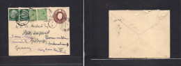 Great Britain - Stationery. 1934 (23 Apr) Chester - Freiburg, Germany (25 Apr 34) Forwarding Locally. 1/2d Brown Stat En - ...-1840 Precursores