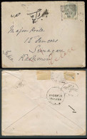 GREAT BRITAIN. 1886. Windsor - India / Kashmir. Env Fkd 5d / Cds. - ...-1840 Prephilately